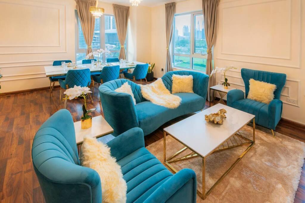 First Class 2Br With Full Burj Khalifa And Fountain View Dubaj Exteriér fotografie