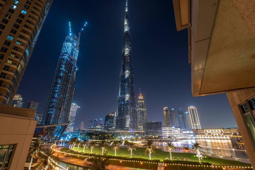 First Class 2Br With Full Burj Khalifa And Fountain View Dubaj Exteriér fotografie