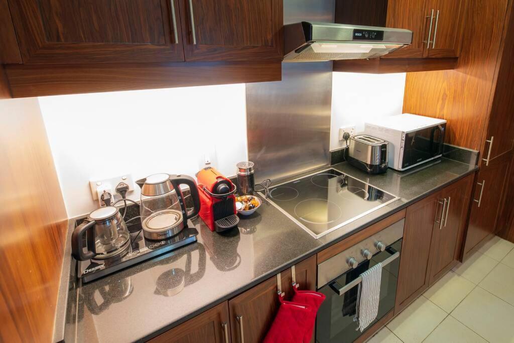 First Class 2Br With Full Burj Khalifa And Fountain View Dubaj Exteriér fotografie