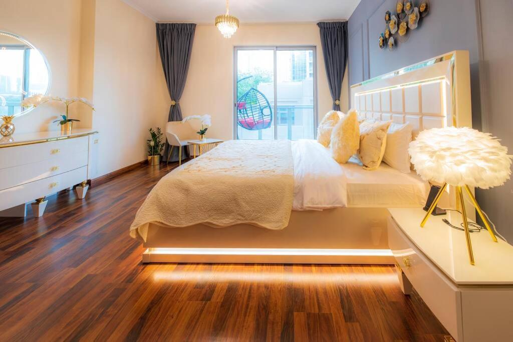 First Class 2Br With Full Burj Khalifa And Fountain View Dubaj Exteriér fotografie
